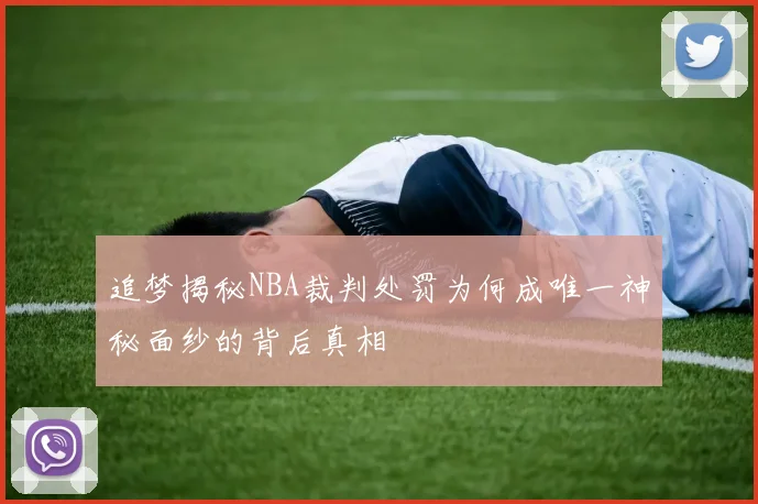 追梦揭秘NBA裁判处罚为何成唯一神秘面纱的背后真相