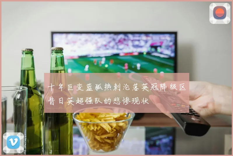 十年巨变蓝狐热刺沦落英冠降级区昔日英超强队的悲惨现状